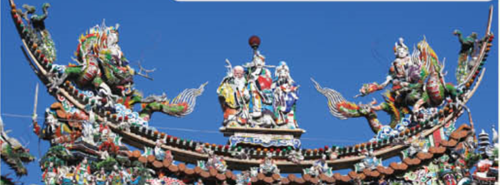 祈求吉慶剪貼